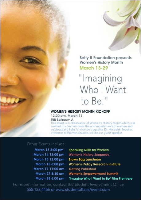 Women's Expo 4 Postcard Product Front