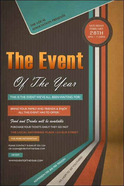 All Purpose Retro Poster Product Front