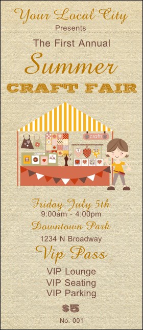 Craft VIP Pass Product Front