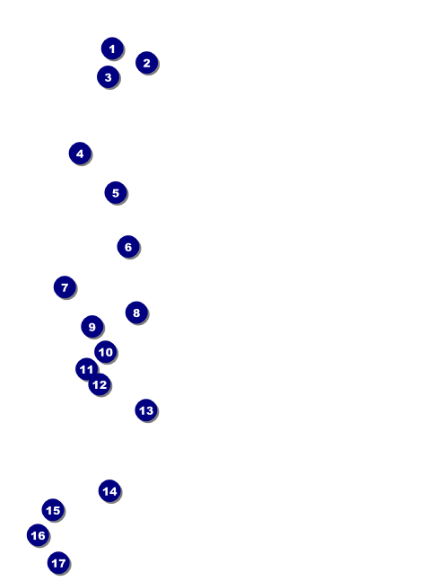 German Invitation Front Field Markers