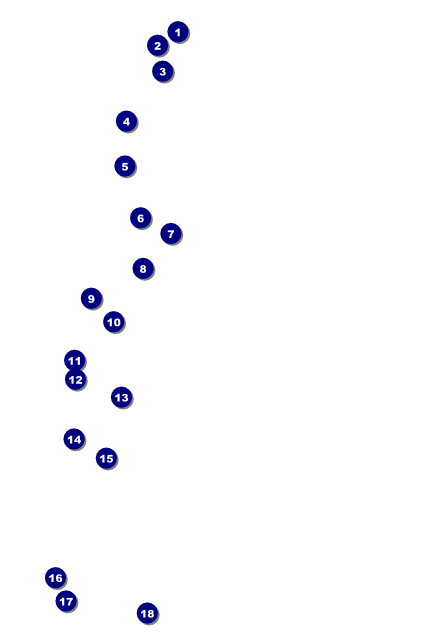 Movie Strip Poster Front Field Markers