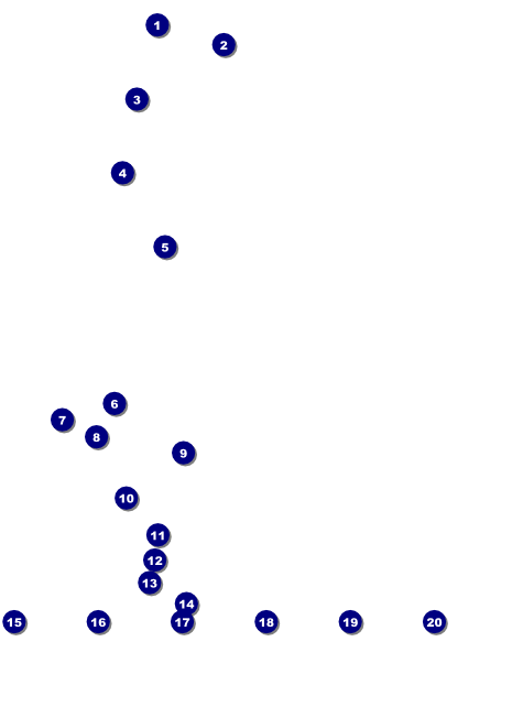 Murder Mystery Logo Flyer Front Field Markers