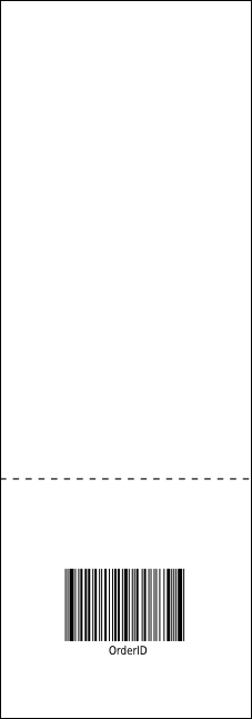 Poetry Raffle Ticket Product Back