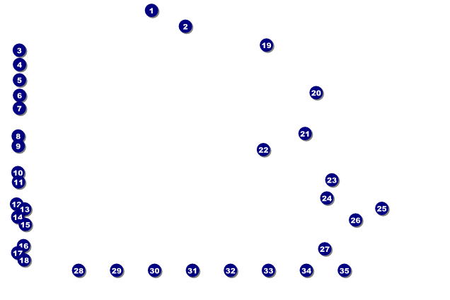 Swim Camp Logo Poster Front Field Markers