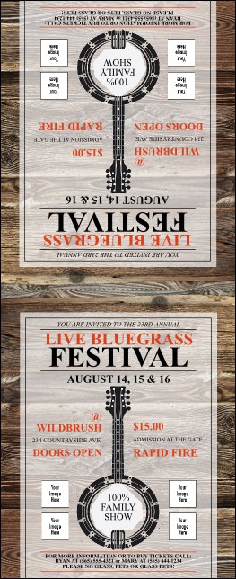 Banjo Table Tent Product Front