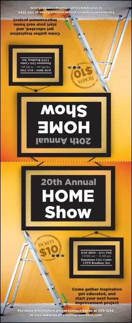 Home Makeover Table Tent Product Front