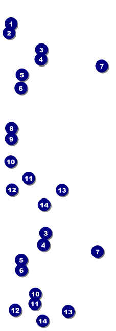 Fourth of July - Hometown Reserved Event Ticket Front Field Markers