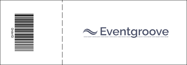 Paris Pink and Black Reserved Event Ticket Product Back