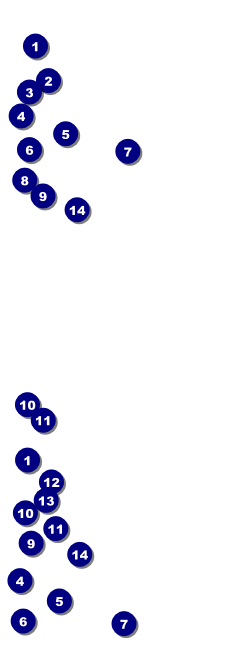 Books Reserved Event Ticket Front Field Markers