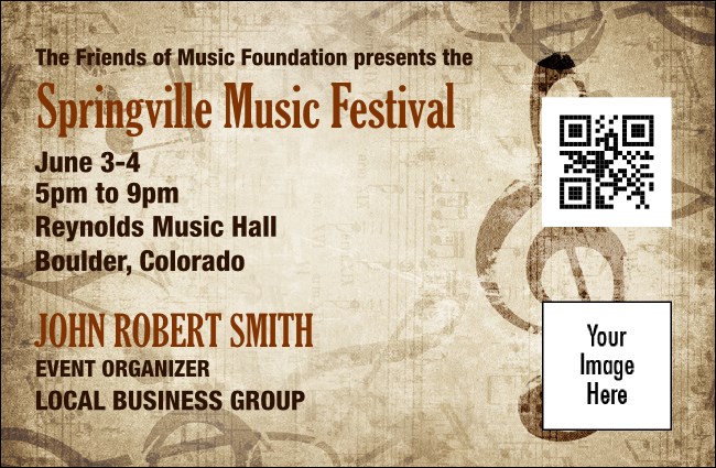 Music Event VIP Event Badge Small Product Front