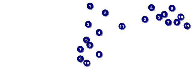 Silver Glitter Event Ticket Front Field Markers