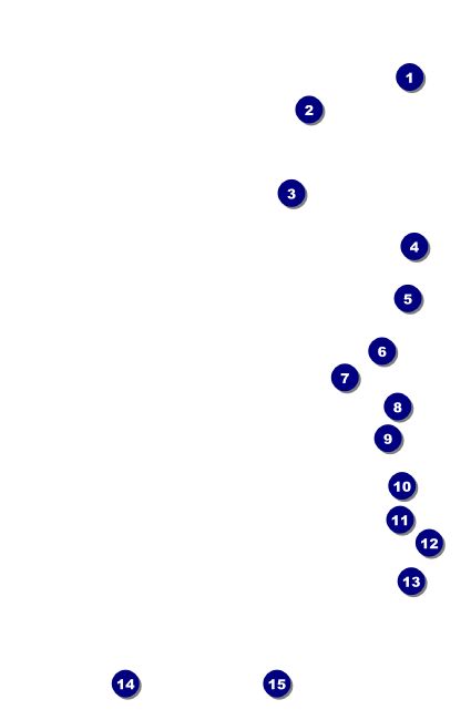 Sounds of Notes Drink Ticket Front Field Markers