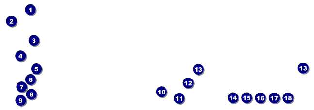 Silver Glitter Raffle Ticket Front Field Markers