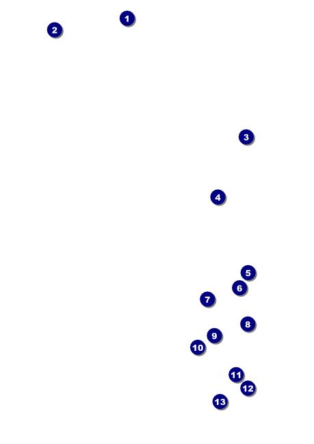 Mexican Hat Postcard Mailer Front Field Markers