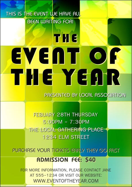 Squares Postcard Mailer Product Front