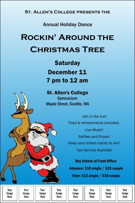 Cool Christmas Poster