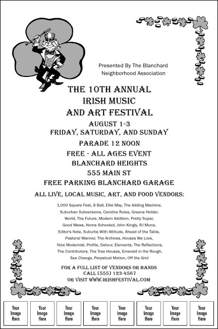 St. Patrick's Day Poster Product Front