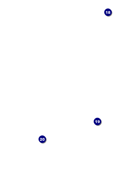 All Purpose Blue Postcard Mailer Back Field Markers