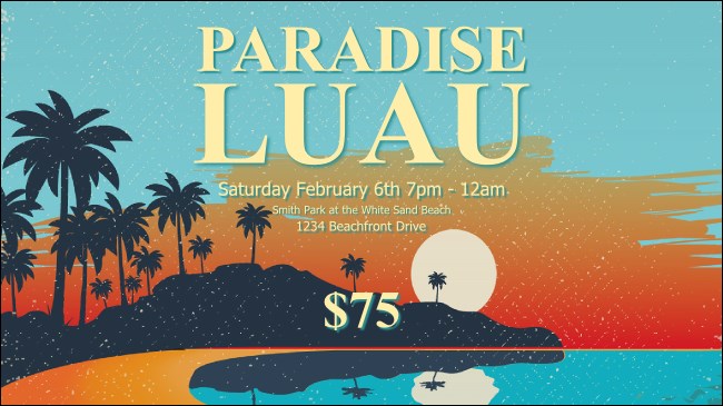 Beach Facebook Event Cover