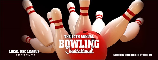Bowling League Facebook Cover