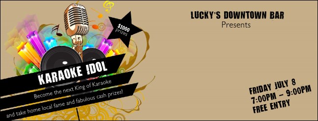 Karaoke Facebook Cover