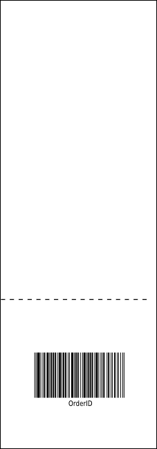 Military Ball - US Flags Raffle Ticket Product Back