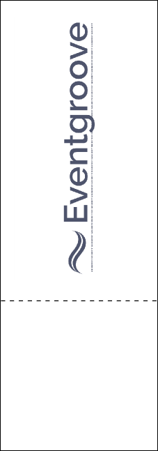 Retro Sunburst QR Event Ticket Product Back