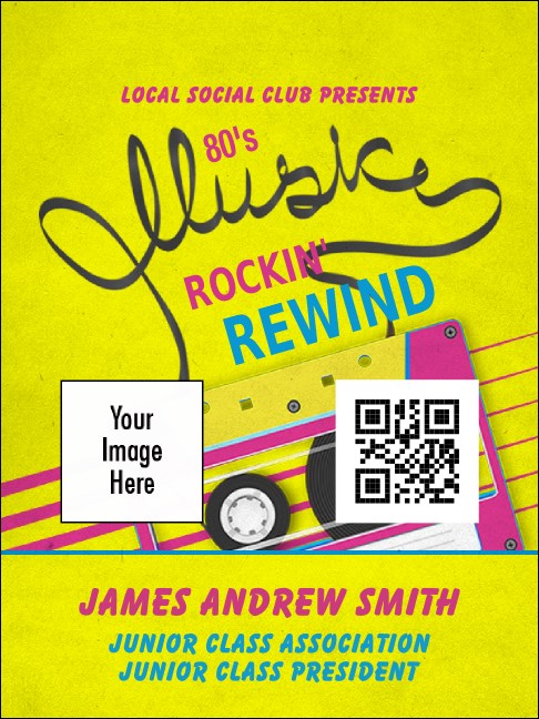 80s Music Club Backstage Pass