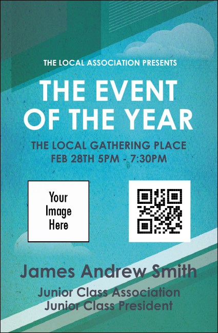 All Purpose Clouds VIP Event Badge Small