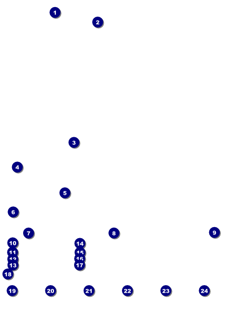 Football Green Logo Flyer Front Field Markers