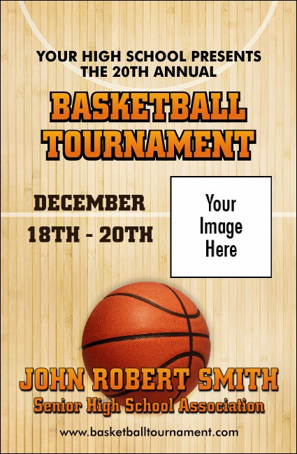 Basketball Court VIP Event Badge Small Product Front