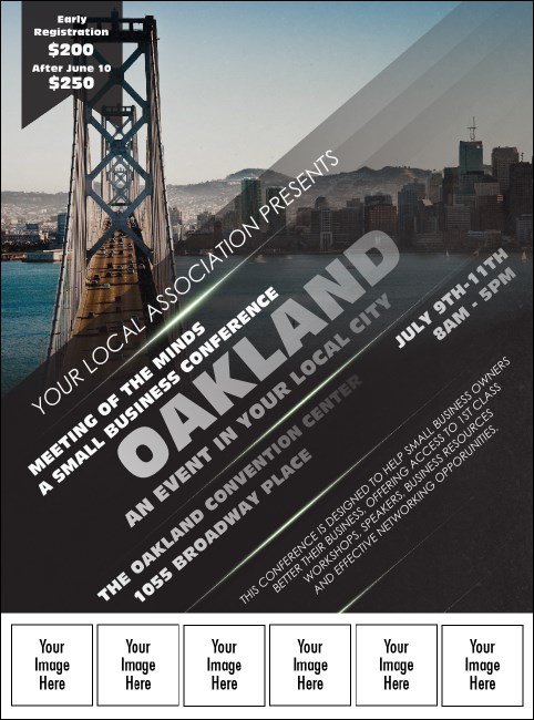 Oakland Logo Flyer