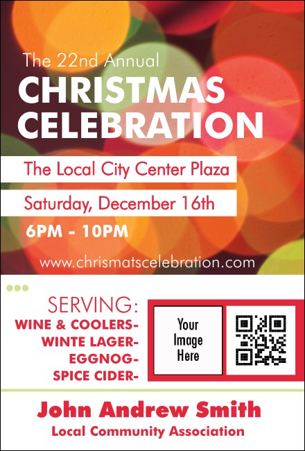 Holiday Lights VIP Event Badge Small VIP Event Badge Small Product Front