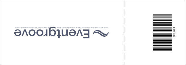 North Dakota General Admission Ticket Product Back