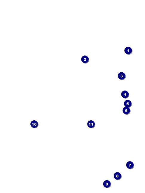 Bow Tie Economy Event Badge Front Field Markers