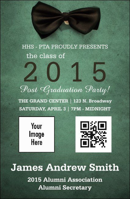 Bow Tie VIP Event Badge Small Product Front