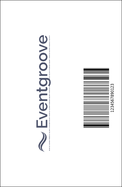 Bow Tie VIP Event Badge Small Product Back