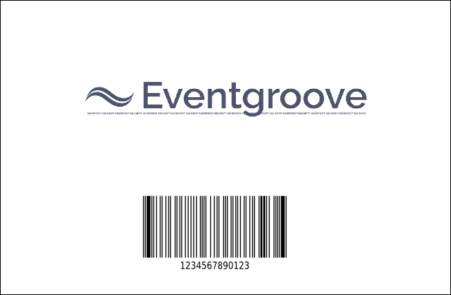 Boxing Gloves VIP Event Badge Small Product Back