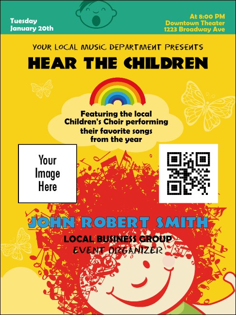 Children's Music Economy Economy Event Badge Product Front