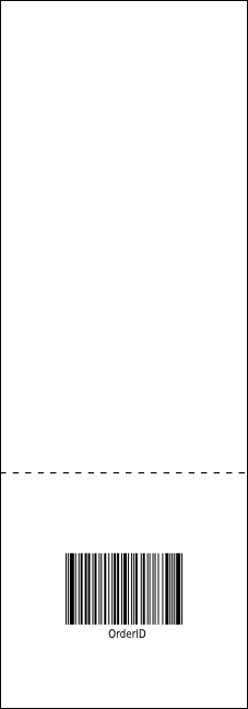 Holiday Gift Event Ticket Product Back