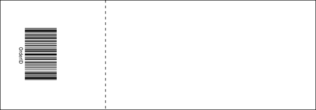 Fractal Wave Event Ticket Product Back