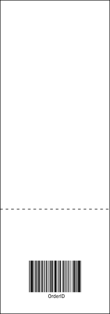 Champagne Lights Event Ticket Product Back