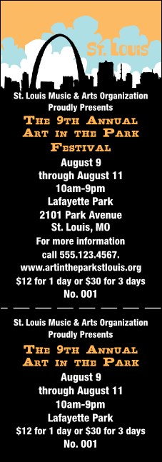 St. Louis Event Ticket