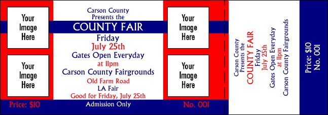 General Concert Ticket 108 Product Front