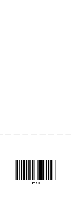 School Notebook Black and White Event Ticket Product Back
