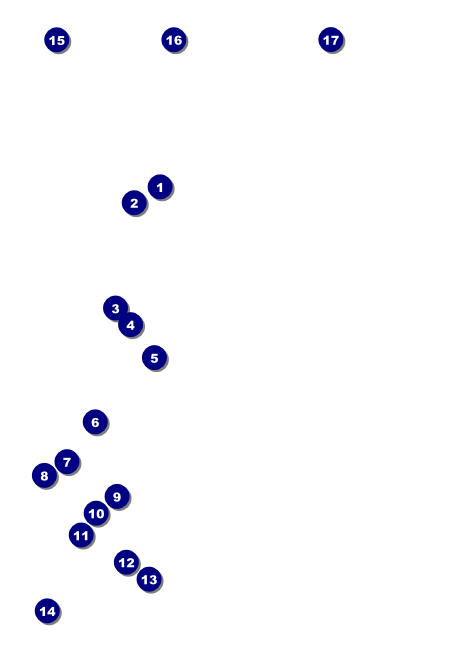 Sweet 16 Party Invitation Front Field Markers