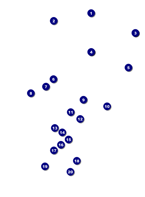 Indianapolis Invitation Front Field Markers