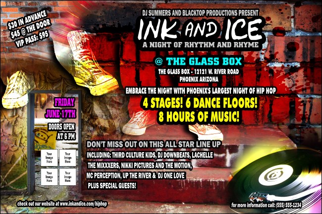 Hip Hop Graffiti Poster Product Front