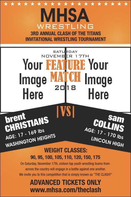 Versus Orange Poster