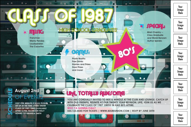 Totally 80s Logo Poster Product Front